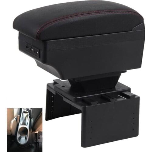 For Opel Corsa Armrest box central Store content box with USB interface 2019