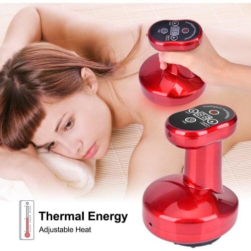 Electric Cupping Suction Massage Anti Cellulite Body Slimming Scrape Physiotherapy Acupoint Massager Gua Sha Massage Device