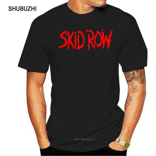 Skid Row T Shirt men cotton tshirt summer brand teeshirt euro size free shipping