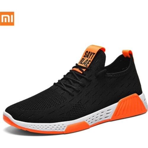2021 New Xiaomi Mijia Youpin Fly Weaving Breathable Male Shoes New Trendy Casual Sports Shoes Running Shoes For All Dropshipping