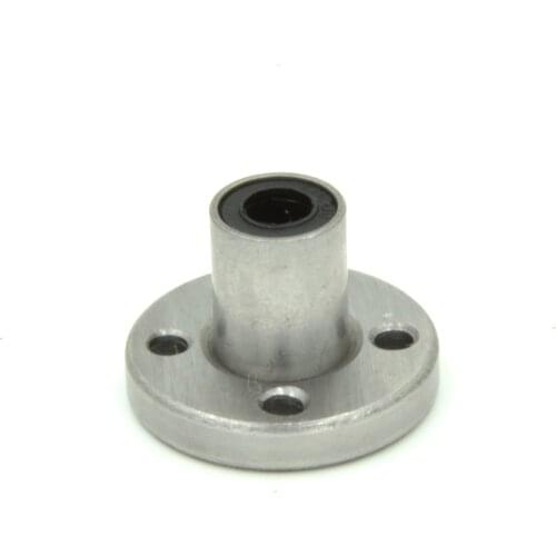 LMF6UU 6x 12 x 19 6mm round flange linear bearing bushing for 6mm rod round shaft cnc part