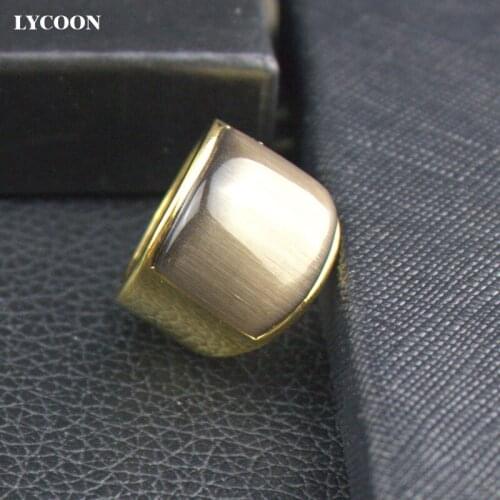 LYCOON Women's Gold Rings