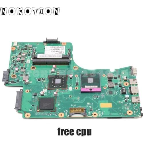 NOKOTION For TOSHIBA Satellite C650 C655 Laptop Motherboard DDR3 free cpu 1310A2355303 V000225070 V000225020
