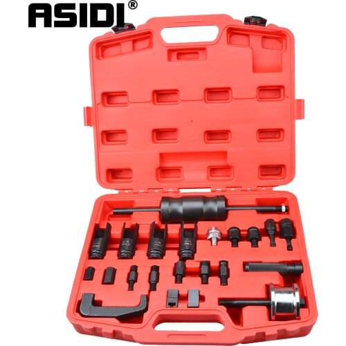 Diesel Injection Puller Extractor Kit Tool Injector Remover Common Rail Adaptor