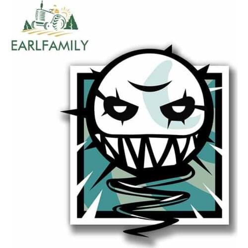 EARLFAMILY 13cm x 11.4cm for Rainbow Six Siege Ela Gaming Cartoon Car Stickers Vinyl JDM Bumper Trunk Truck Graphics Fine Decal