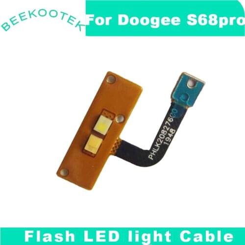 New Original Doogee S68 pro Cell Phone Flash Light FPC Cable LED Original Internal Parts