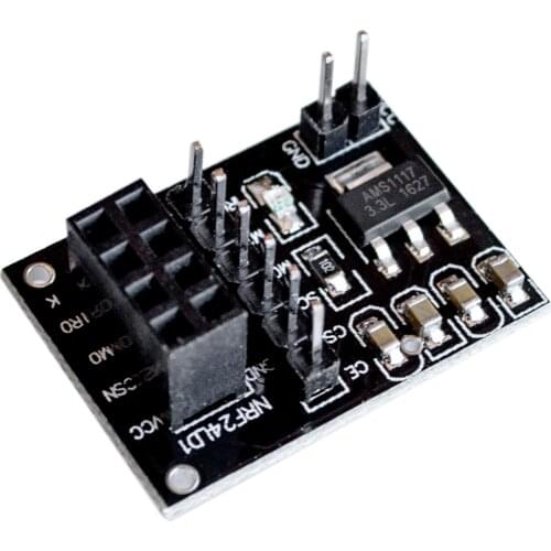 New Socket Adapter plate Board for 8Pin NRF24L01 Wireless Transceive module 51