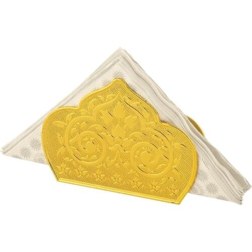 Authentic Table Napkin Holder Tissue Holder Napkin Rack Stand For Napkins Metal Art Craft Home Decoration Hotel Made in Turkey