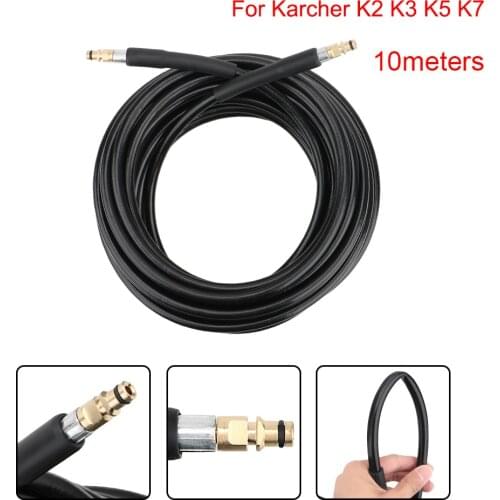 10m 32ft High Pressure Washer Hose Motorcycle Accessories Gun Tube Pipe Dirt Pit Bike Car Wash Nozzle For Karcher K2 K7 K5 K3