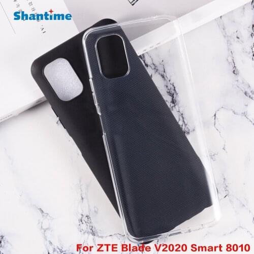 For ZTE Blade V2020 Smart 8010 Gel Pudding Silicone Phone Protective Back Shell For ZTE Blade V20 Smart Soft TPU Case
