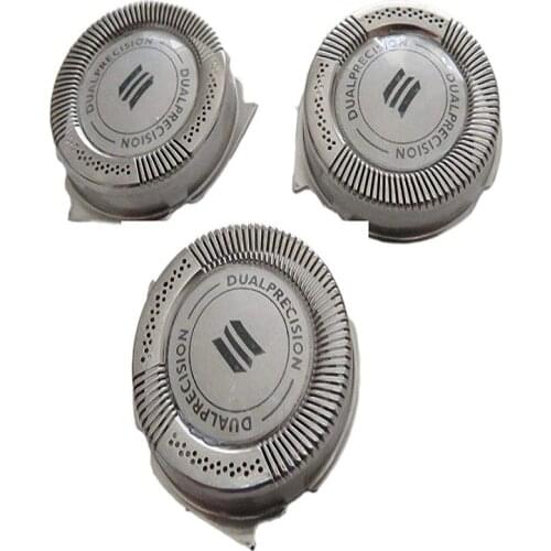 3pcs SH50/52 Replacement Shaver Blade Heads for Philips Norelco Series 5000 HQ8 AT750 HQ6073 HQ7120 PT735 S5000 Dual Precision