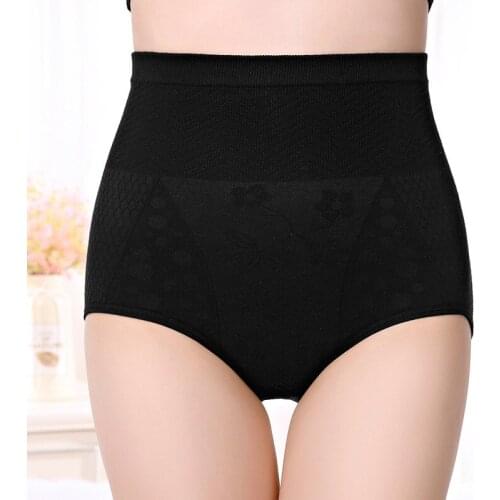 ZYSK Womens briefs Comfortable Cotton High waist underwear Black Red Skin Pink Color Women Sexy Ultra-thin Panties