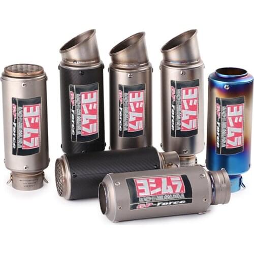 51mm Motorcycle exhaust pipe with DB killer Motor Exhaust Pipe Muffler Yoshimura for most Scooter for z900 s1000rr R65 1290
