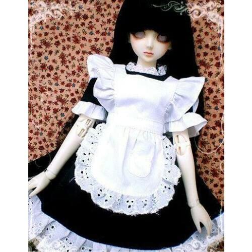 [wamami] 220# Black Maid Dress/Apron/Suit For 1/3 SD AOD DZ BJD Dollfie