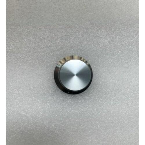 1PCS D44*H25 Knurled full Aluminum Volume knob amplifier knob silver color-sn