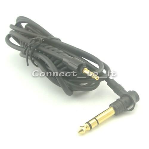 1.5M 3.5mm Stereo Male to 3.5mm 3 Pole Plug Right Angle + 3.5mm Stereo Female Socket to 6.5mm Plug Audio Speaker Extension Cable