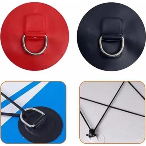 4pcs Inflatable Boat Kayak Special D-Ring D-Ring Sticker Buckle Marine Fixed Buckle Fishing Boat Accessories Small Size Wide Use