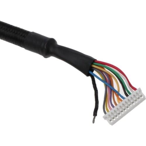 69HA Durable Nylon Braided Line USB Mechanical Keyboard Cable Replacement Wire for razer BlackWidow Chroma V2 Mechanical