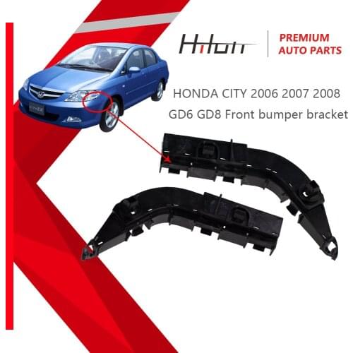 71193-SEL-T11 71198-SEL-T11 Front Rear Bumper Bracket Side Spacer Holder For HONDA CITY GD6 GD8 2007 2008