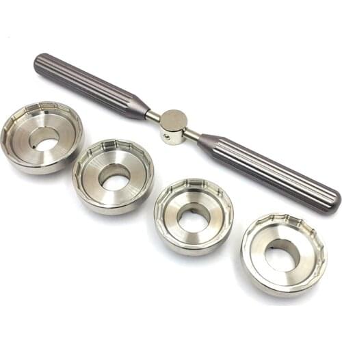 Watch Case Back Opener Remover Wrench Tool with Dies Kit For Breitling Watch 34mm 35mm 36mm 38mm Repair Tools