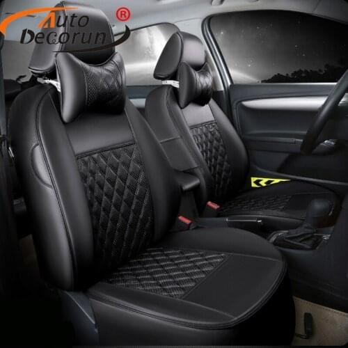 AutoDecorun PU leather cover seat auto for Mazda Tribute seats cover for cars seat cushion interior accessories headrest protect