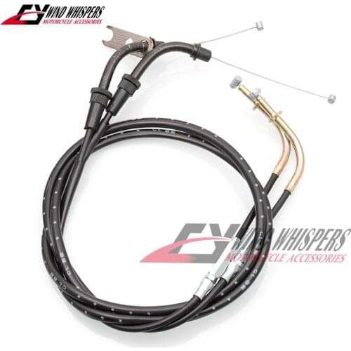Length 110CM 1Pair Motorcycle Throttles Oil Cables Line Wires For Kawasaki VN800 Vulcan 800 Classic VN 800 1995-2006