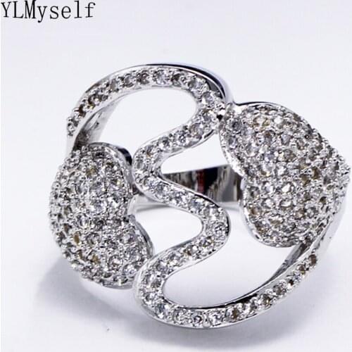 Sweet Gifts Super Nice Ring Cute/Romantic Heart Rings For Women Trendy Lovely Jewelry Ring
