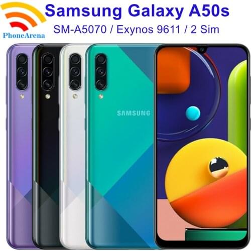 Original Samsung Galaxy A50s A5070【95% New】Unlocked Dual Sim Mobile Phone RAM 6GB ROM 128GB 6.4" Triple Camera NFC Exynos