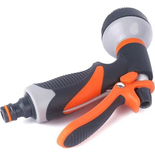 8 Pattern Garden Water Gun Hose Spray Gun Car Wash Yard Water Spray Sprinkler Household Clean Tools Garden Watering Supplies