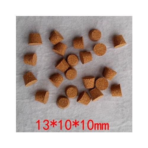 Package supplies Cork wine bottle stopper glass can drifting bottle sealed bottle wishing bottle ceramic bottle cap 13*10*10mm