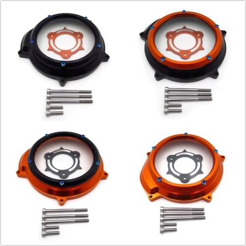 Transparent Clutch Plug Cover Guard Lid For KTM 1290 Superduke GT, 1290 Superduke R aftermarket free shipping Motorcycle Parts