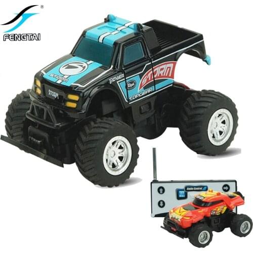 RC Big Wheel Smooth Off-road Vehicle High Speed Drift Mini Racing 4WD SUV Truck Toy