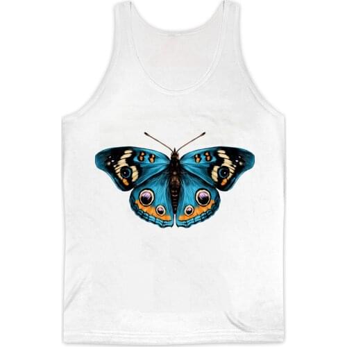 REAL American SIZE Butterfly Effect Sublimation Print Tank top - plus size