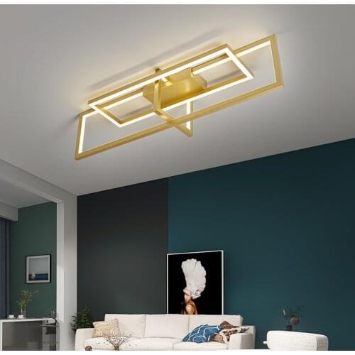 NEO Gleam Surface Mounted Modern Led Ceiling Lights lamparas de techo Rectangle acrylic led Ceiling lights lamp fixtures