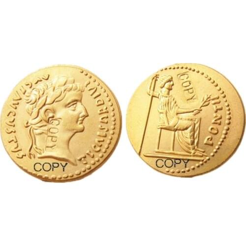 RM(15) Roman Ancient Gold Plated Copy Coins