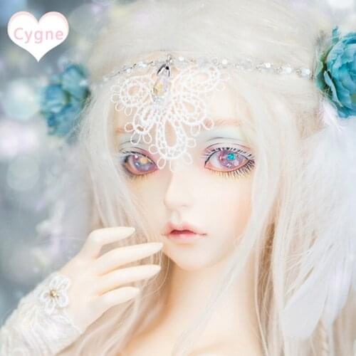 Send eyes BJD doll SD doll 1/4 point girl minifee Cygne joint doll