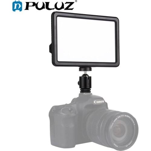 PULUZ Studio Light 104 SMD 2835 LEDs 220-850LM 3000-6000K Dimmable Video&Photo Light For Canon/Nikon/DSLR Cameras