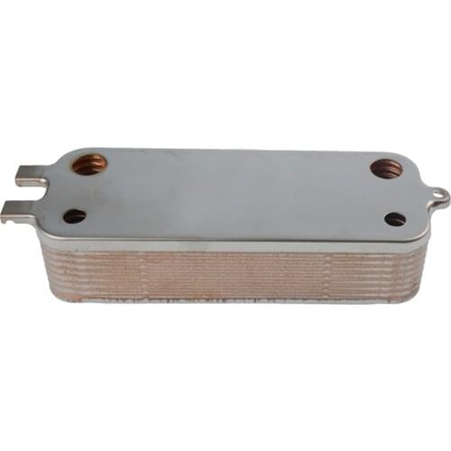 Boiler Heat Exchanger For Buderus Logamax Plus; Junkers Euromax, Ceraclass Excellence, Cerapur Smart; Bosch Condens 3000,Gaz 700