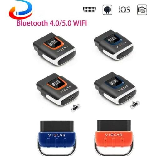 Viecar ELM 327 V2.2 WIFI PIC18F25K80 ELM327 OBD 2 OBD2 Bluetooth 5.0 4.0 Scanner Code Reader USB ODB2 Car Diagnostic Auto Tool