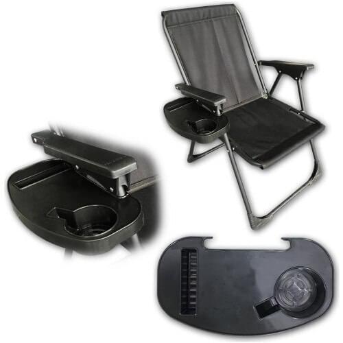 Vip Home Concept Camping Chair Cup Holder 1 Pcs Stand Portable Coffee Table-Pointed 19,5 X32,5CM