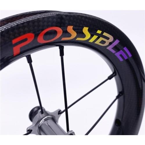 Possible 12 pollici equilibrio scorrevole auto in fibra di carbonio entry con fiore tamburo rotante auto 4S K auto ruota modific