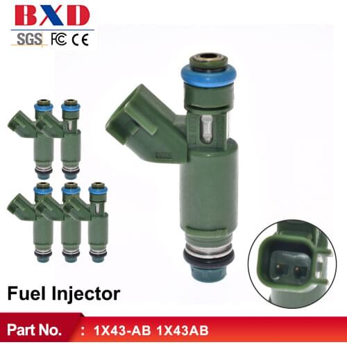 Set of 1 OEM 1X43-AB 1X43AB Fuel Injectors For Jaguar X-Type 2002-2008