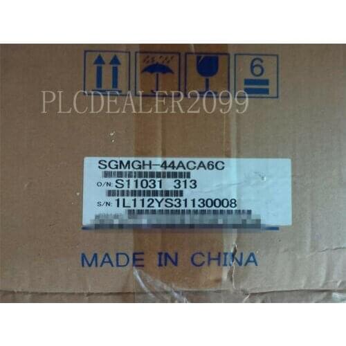 1PC New Yaskawa SGMGH-44ACA6C SGMGH44ACA6C AC Servo Motor
