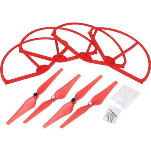 4pcs Protective Guards + 2 Pairs of Propellers + 10 Screws + Protective String RC Part for DJI Phantom Phantom 2 / 2V