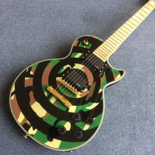 OEM 6-string electric guitar, Maple fingerboard, tiger Flame Maple top, free delivery