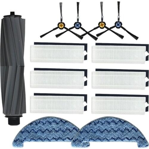 Side Brush Main Brush Hepa Filter for chuwi ilife A7 A9S robot vacuum cleaner Parts Replacement Mop Cloth Primary Dust filter