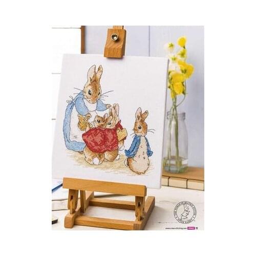 FF MM Mouse avatar Counted Cross Stitch Kit Cross stitch RS cotton with cross stitch Peter Rabbit Family