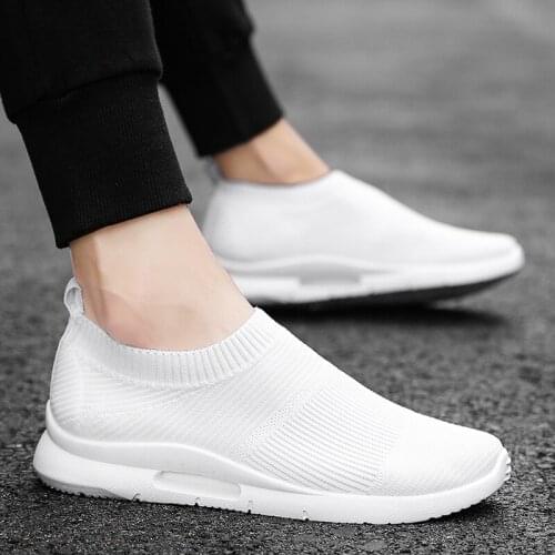 Sneaker Casual Shoes Casual Shoes Zapatos Casuales Fashion Men Of Sneakers Work Man Breathable Mens Slip On Summer Leather Mesh