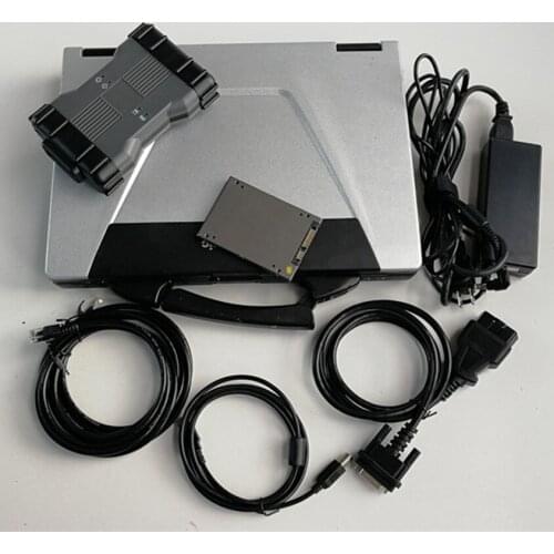 MB Star C6 with DOIP Protocol V06.2021 X-entry software Used Laptop CF-52 Toughbook 4G with 360GB SSD for Auto Scanner Code read