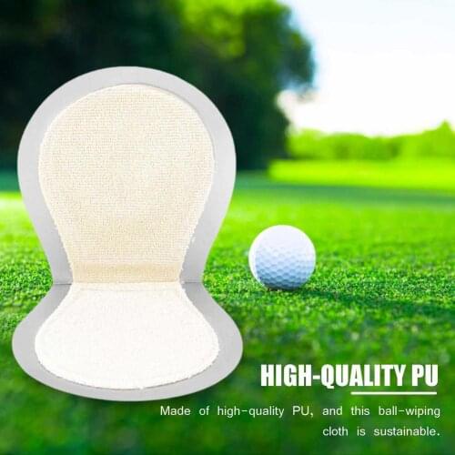 Golf Ball Washer Cleaner Pouch Bag Dirt Wiping Pocket Compact Portable Wiper For Cleaning Golf Ball Wiper Tool Golf Accessories